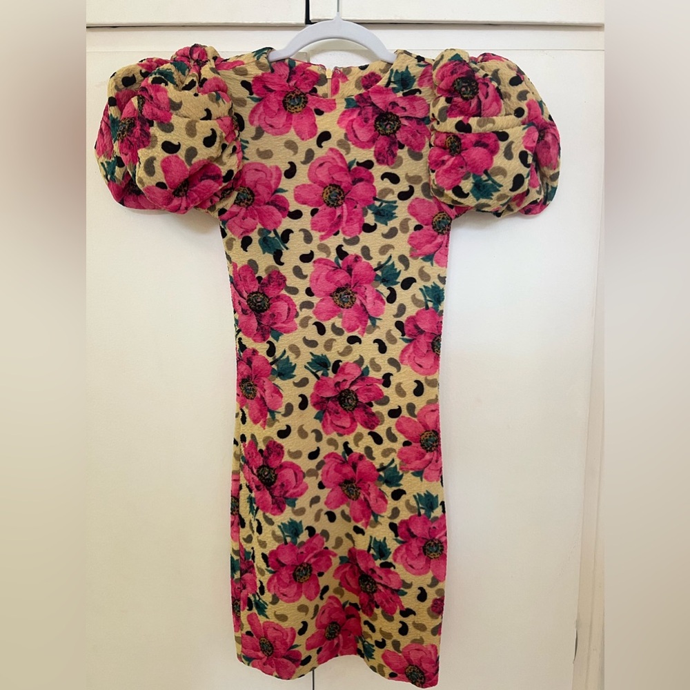 ROTATE BIRGER CHRISTENSEN
Ruby floral-print dress SZ 0